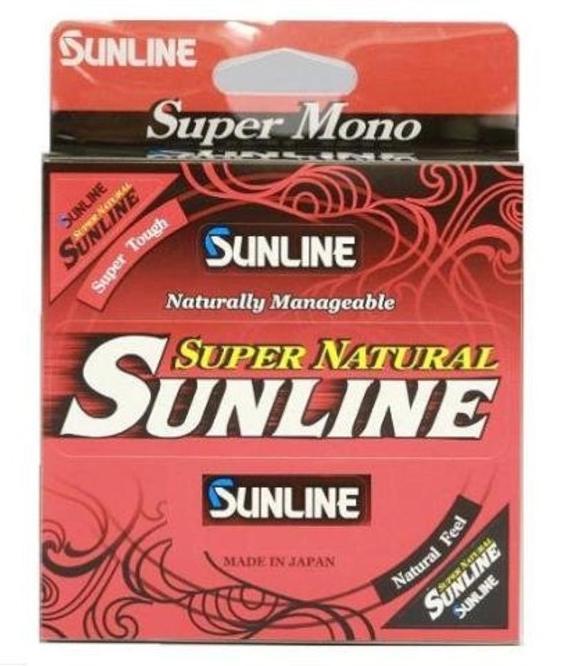 صنلاين صن لاين سوبر طبيعي أحادي الخيط لصيد الأسماك (أخضر الغابة، 30 رطل/330 ياردة)